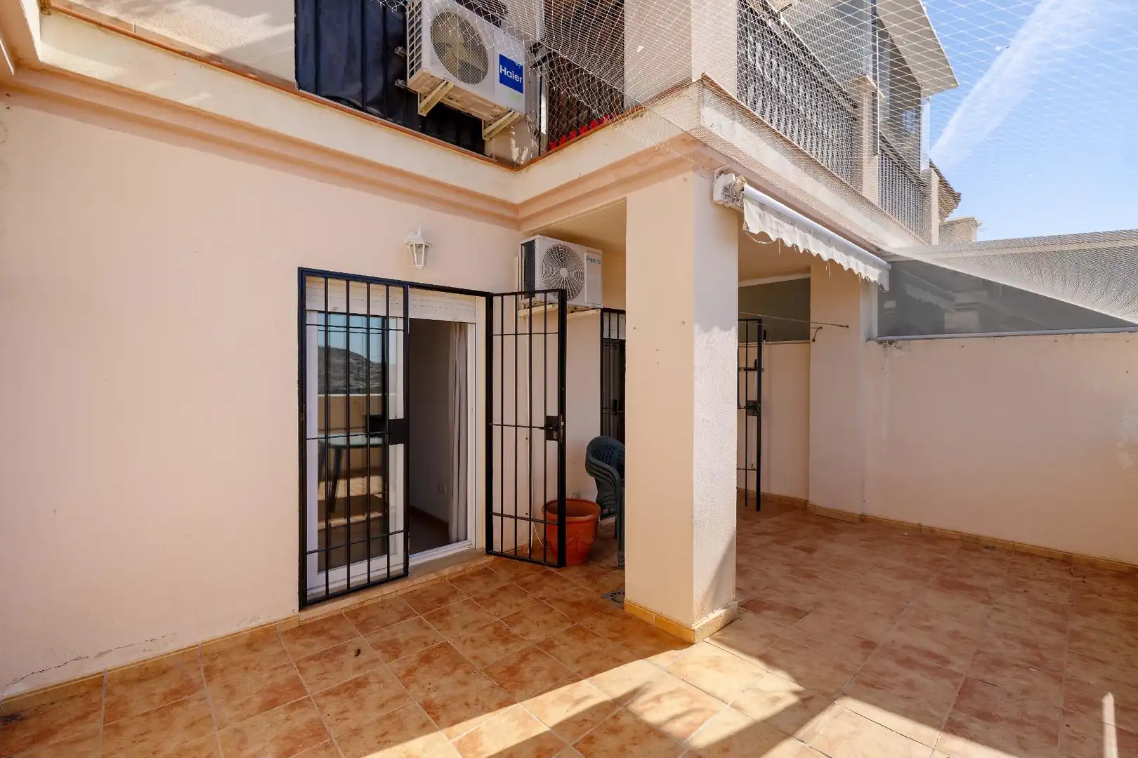 Terrasse von Wohnung zum Verkauf in Almogía mit Klimaanlage, Terrasse und Abstellraum