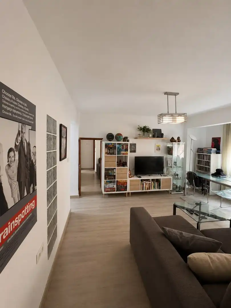 Living room of Flat for sale in Málaga  with Air Conditioner and Heating