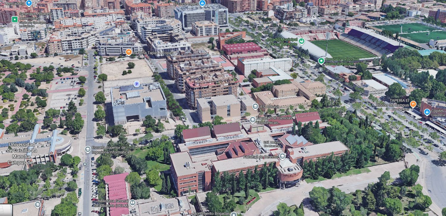 Exterior view of Flat for sale in  Albacete Capital  with Heating and Balcony