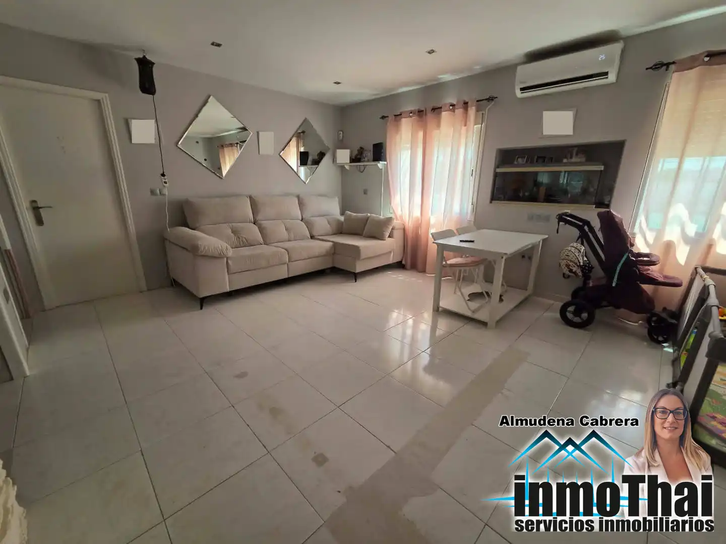 Sala de estar de Piso en venta en Jerez de la Frontera con Aire acondicionado