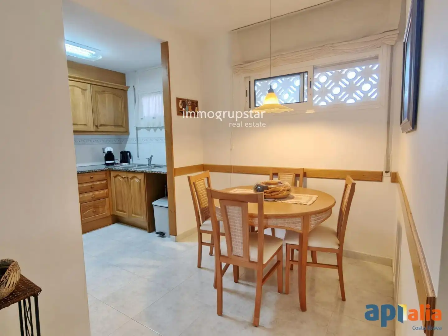 Cocina de Apartamento en venta en Calonge i Sant Antoni con Trastero, Piscina y Amueblado