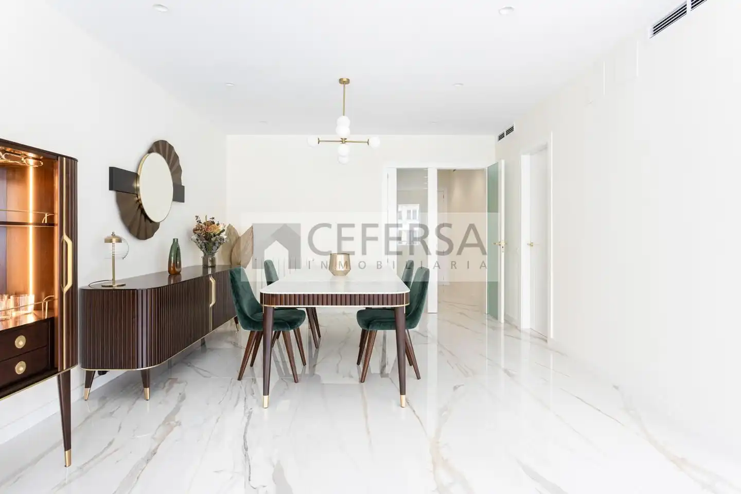 Dining room of Flat for sale in Barcelona  with Air Conditioner, Heating and Storage room