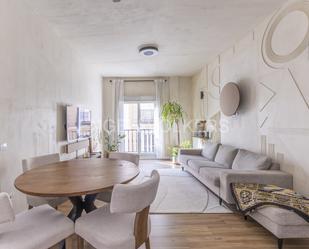 Living room of Apartment to rent in  Madrid Capital  with Air Conditioner, Heating and Terrace