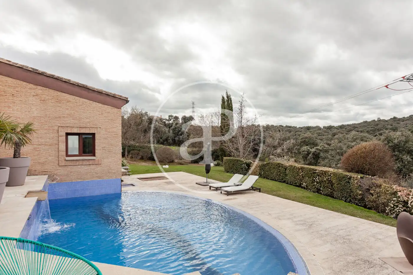Piscina de Casa o xalet en venda en Ciudalcampo amb Aire condicionat, Calefacció i Jardí privat