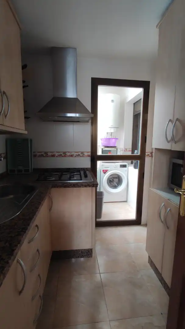 Kitchen of Flat for share in Córdoba  with Terrace, Furnished and Washing machine