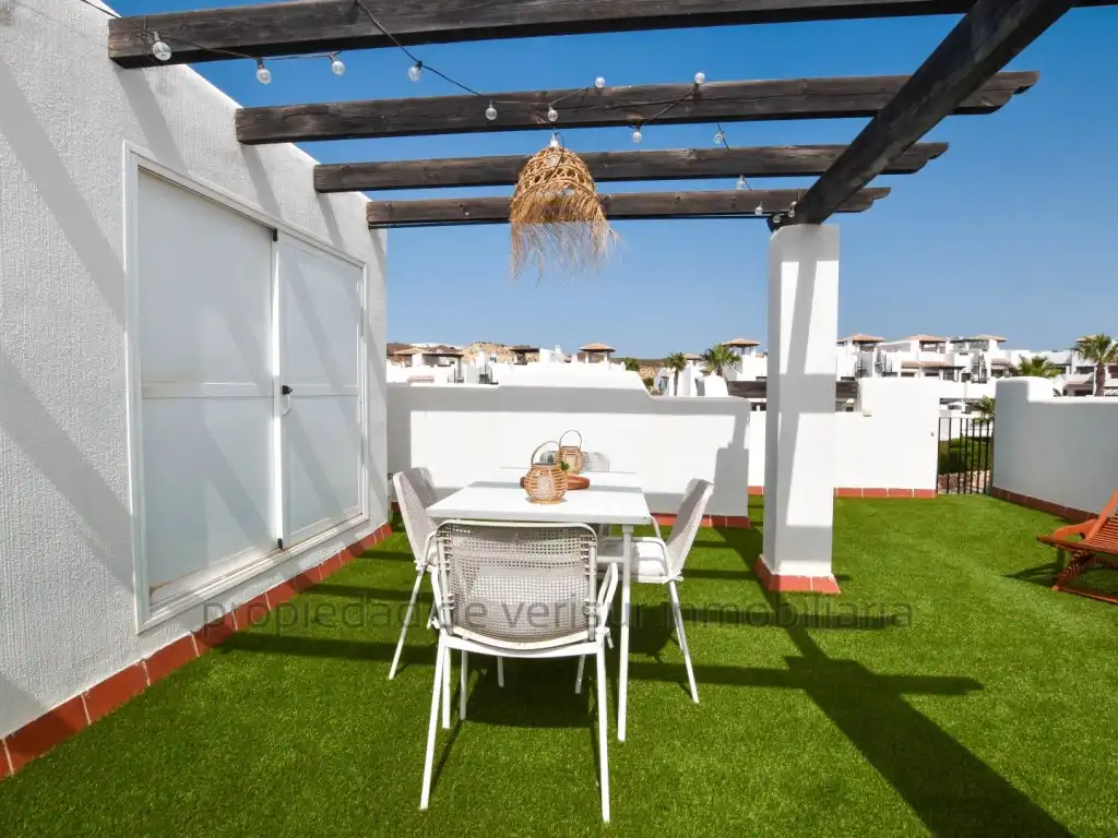 Terraza de Apartamento de alquiler en Vera