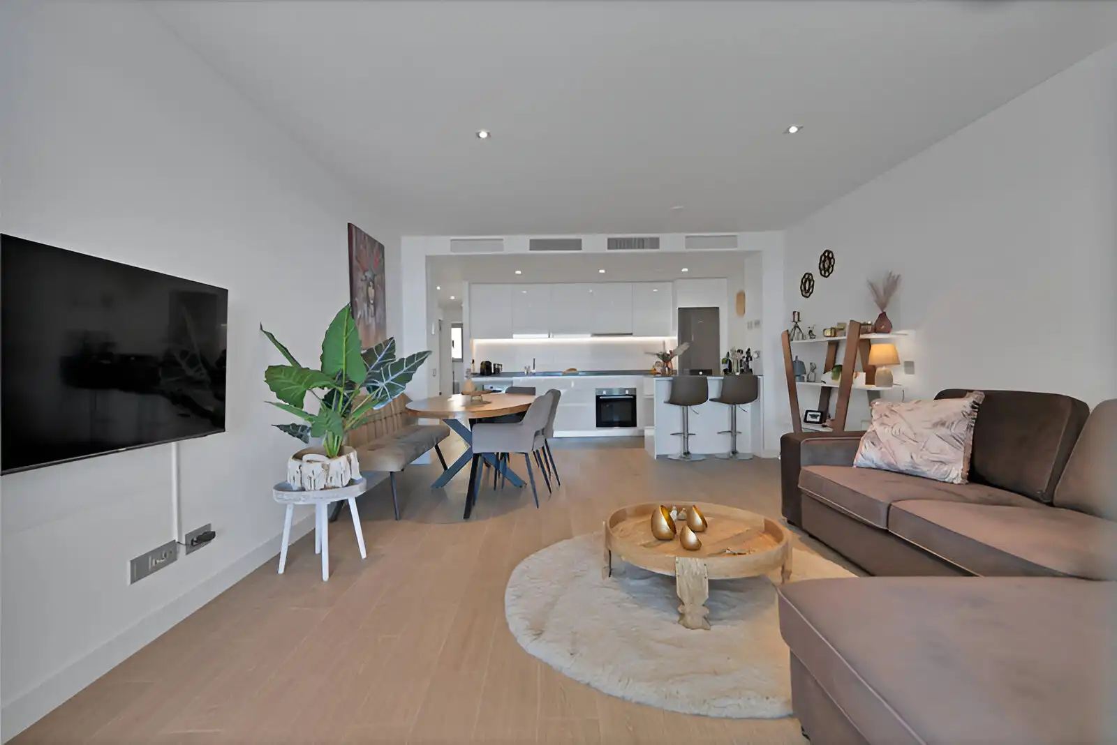 Living room of Ground floor for sale in Benalmádena  with Air Conditioner, Heating and Terrace