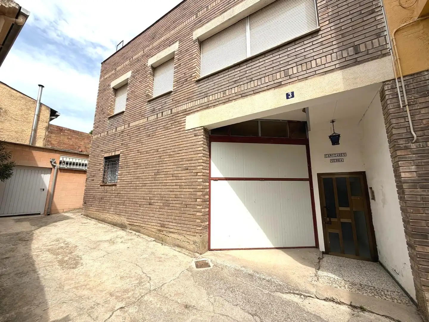 Vista exterior de Casa o xalet en venda en Tamarite de Litera amb Calefacció, Jardí privat i Terrassa
