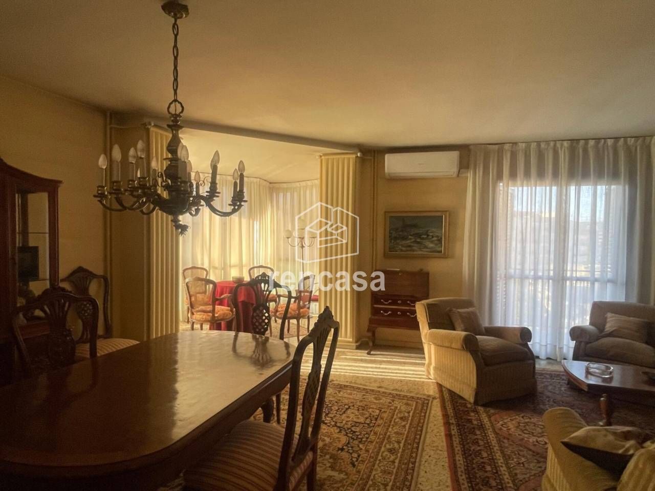 Sala d'estar de Pis en venda en  Lleida Capital amb Calefacció i Terrassa