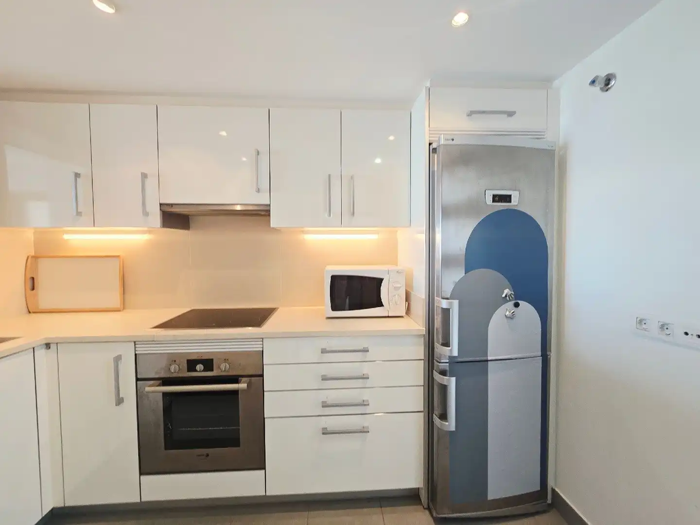 Küche von Wohnung zum Verkauf in Mojácar mit Klimaanlage, Terrasse und Schwimmbad