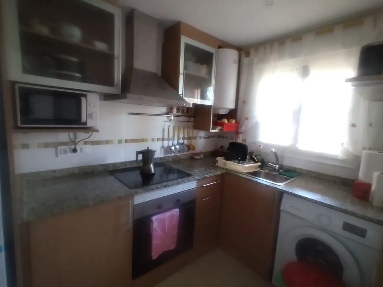 Cuina de Apartament de lloguer en Cabanes amb Aire condicionat, Calefacció i Terrassa