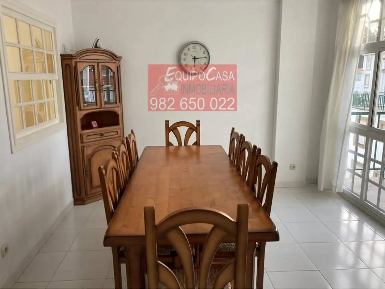 Esszimmer von Maisonette zur Miete in O Grove   mit Terrasse, Möbliert und Balkon