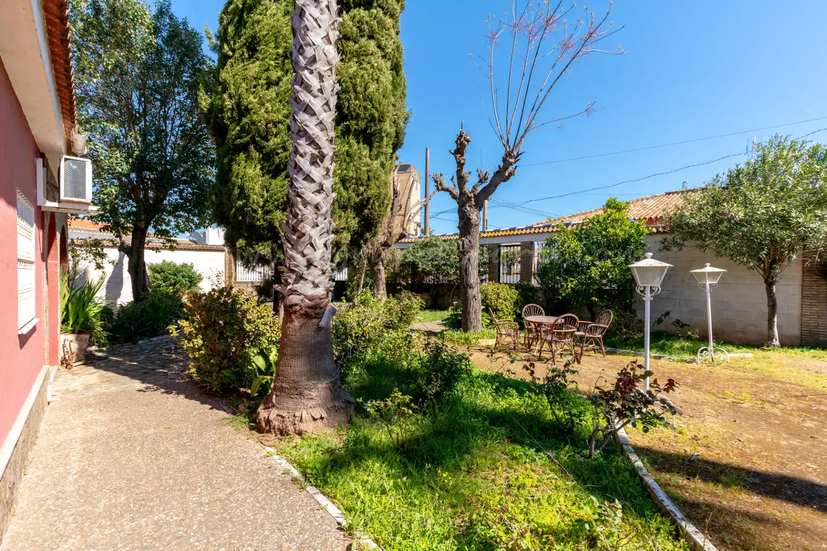 Jardín de Casa o chalet en venta en Villanueva del Ariscal con Aire acondicionado, Calefacción y Jardín privado