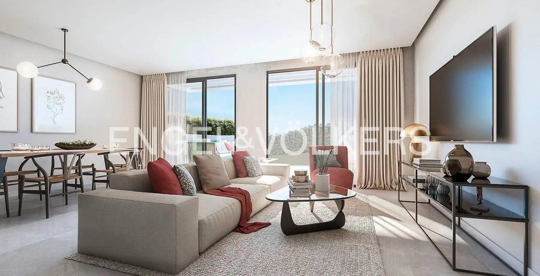 Sala d'estar de Casa o xalet en venda en Guadalajara Capital amb Aire condicionat, Calefacció i Jardí privat
