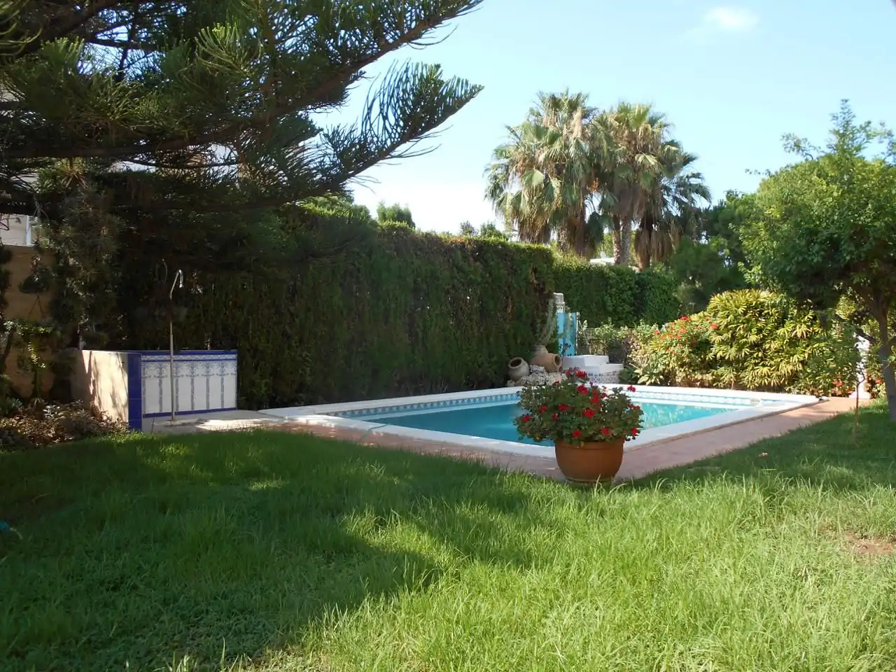 Swimming pool of Houses for sale in Burriana / Borriana  with Air Conditioner, Private garden and Terrace
