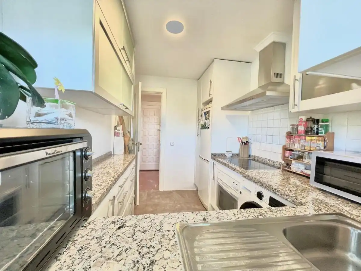 Cocina de Apartamento en venta en Marbella con Terraza