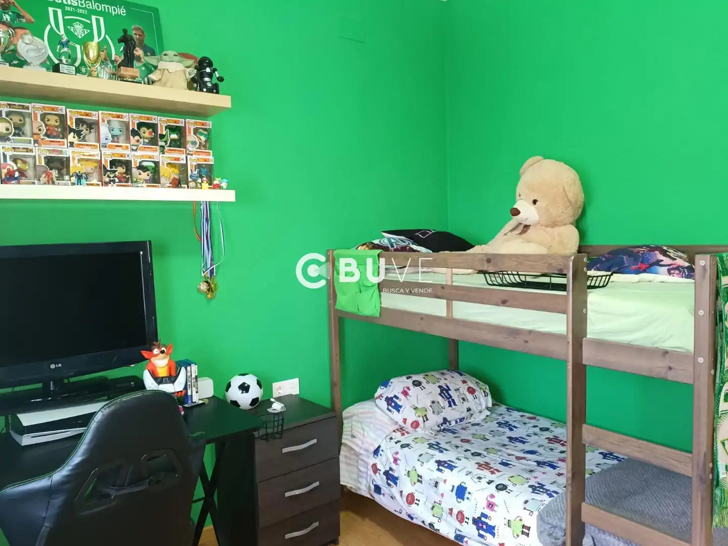 Bedroom of Houses for sale in Huévar del Aljarafe  with Air Conditioner, Heating and Terrace
