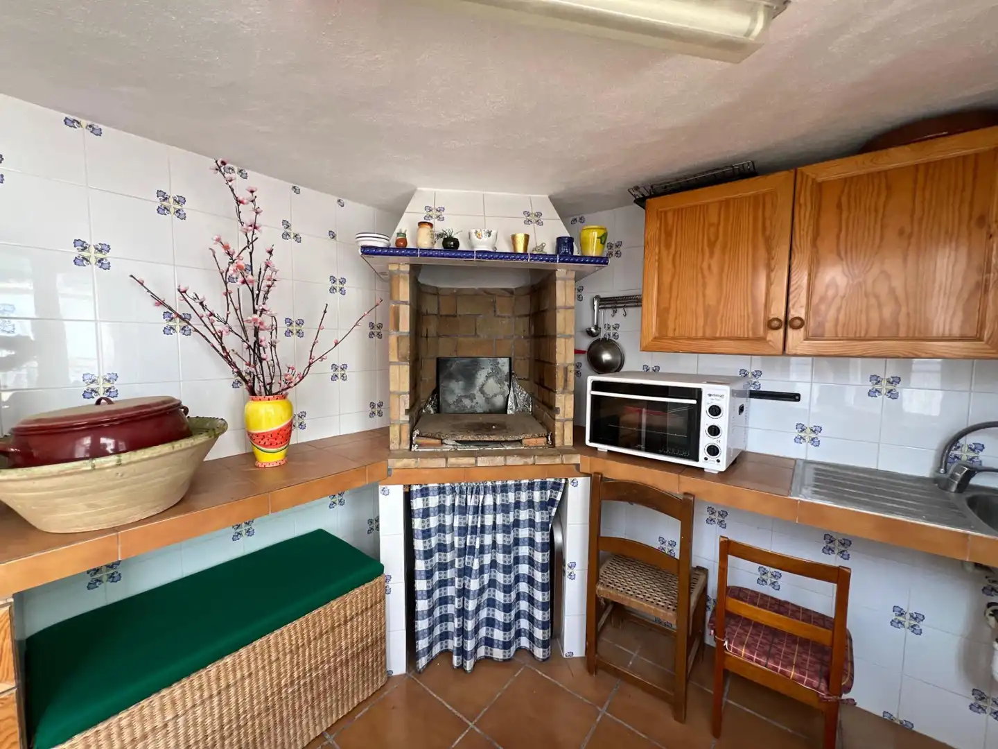Cocina de Casa adosada en venta en La Nucia con Aire acondicionado, Jardín privado y Trastero