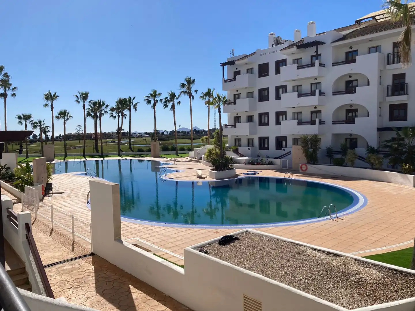 Piscina de Piso de alquiler en Las Lomas de Rame - Bahía Bella