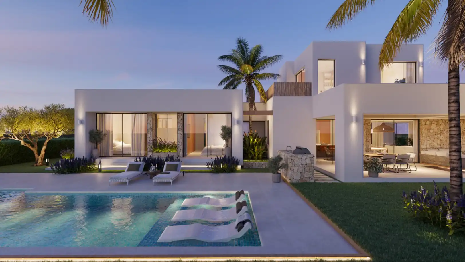Terraza de Casa o chalet en venta en Jávea / Xàbia con Aire acondicionado, Calefacción y Jardín privado