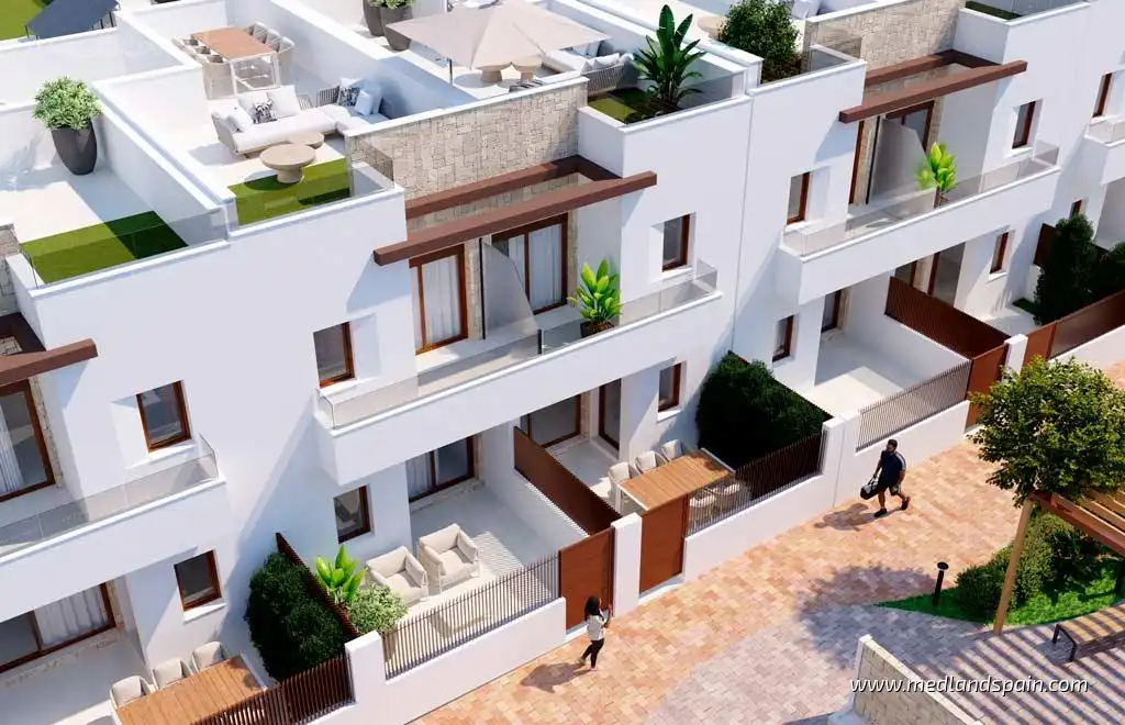 Maison mitoyenne avec piscine à vendre à Desamparados - Hurchillo - Torremendo