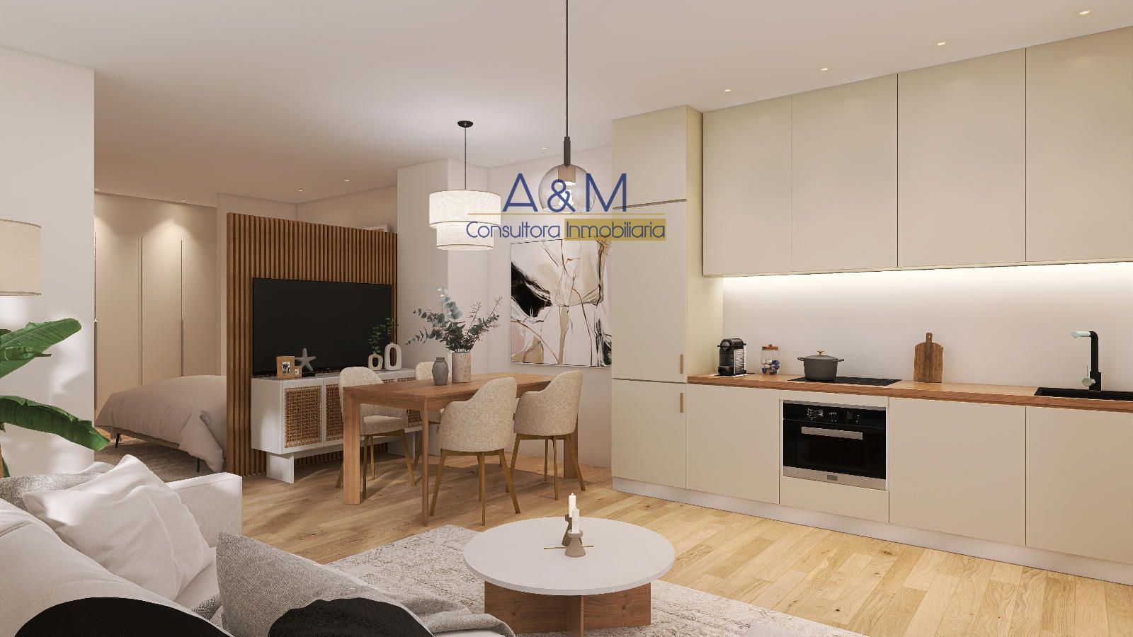 Küche von Wohnungen zum Verkauf in Valladolid Capital mit Heizung, Parkett und Ofen