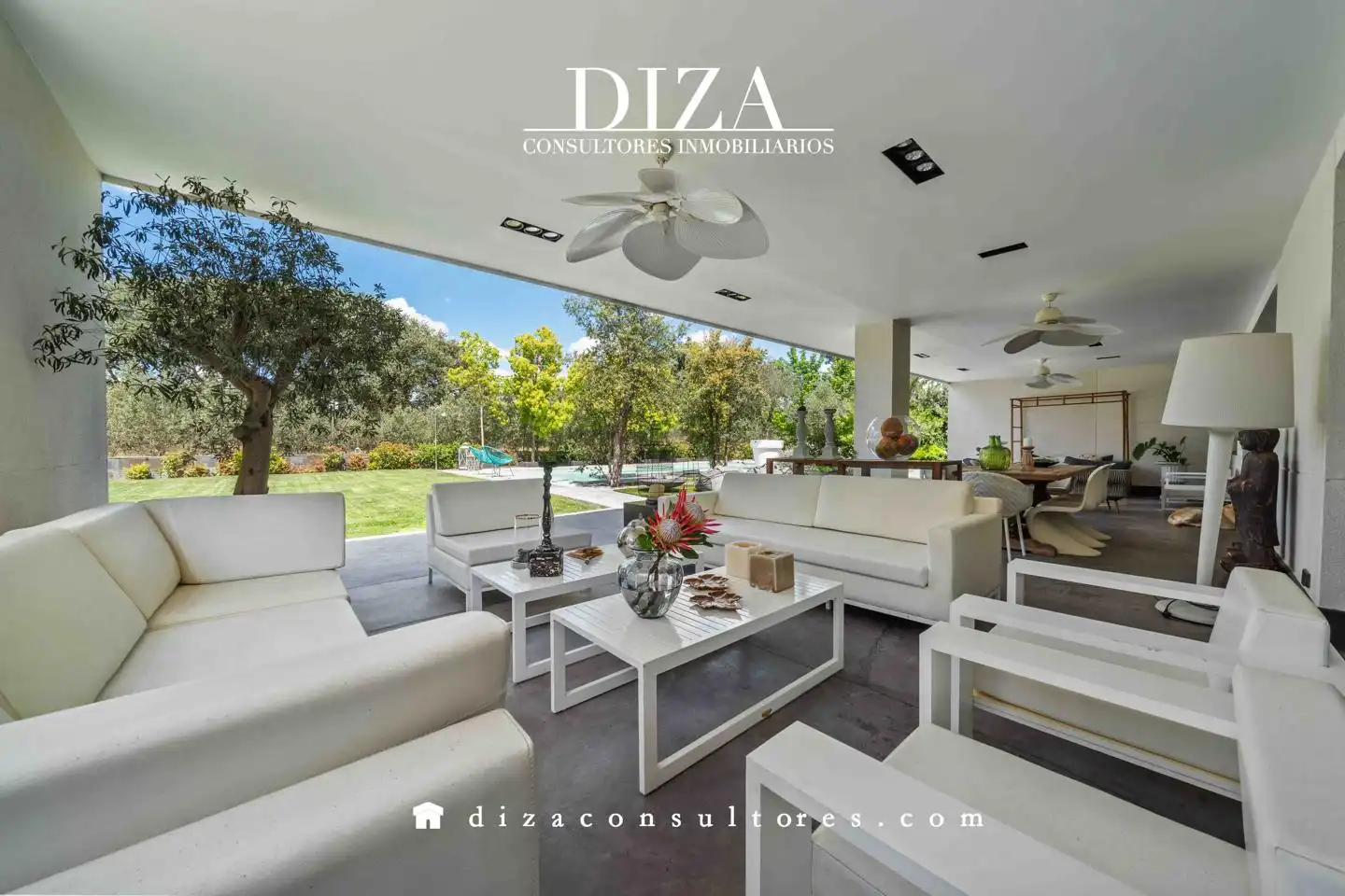 Terraza de Casa o chalet en venta en Boadilla del Monte con Aire acondicionado, Calefacción y Jardín privado