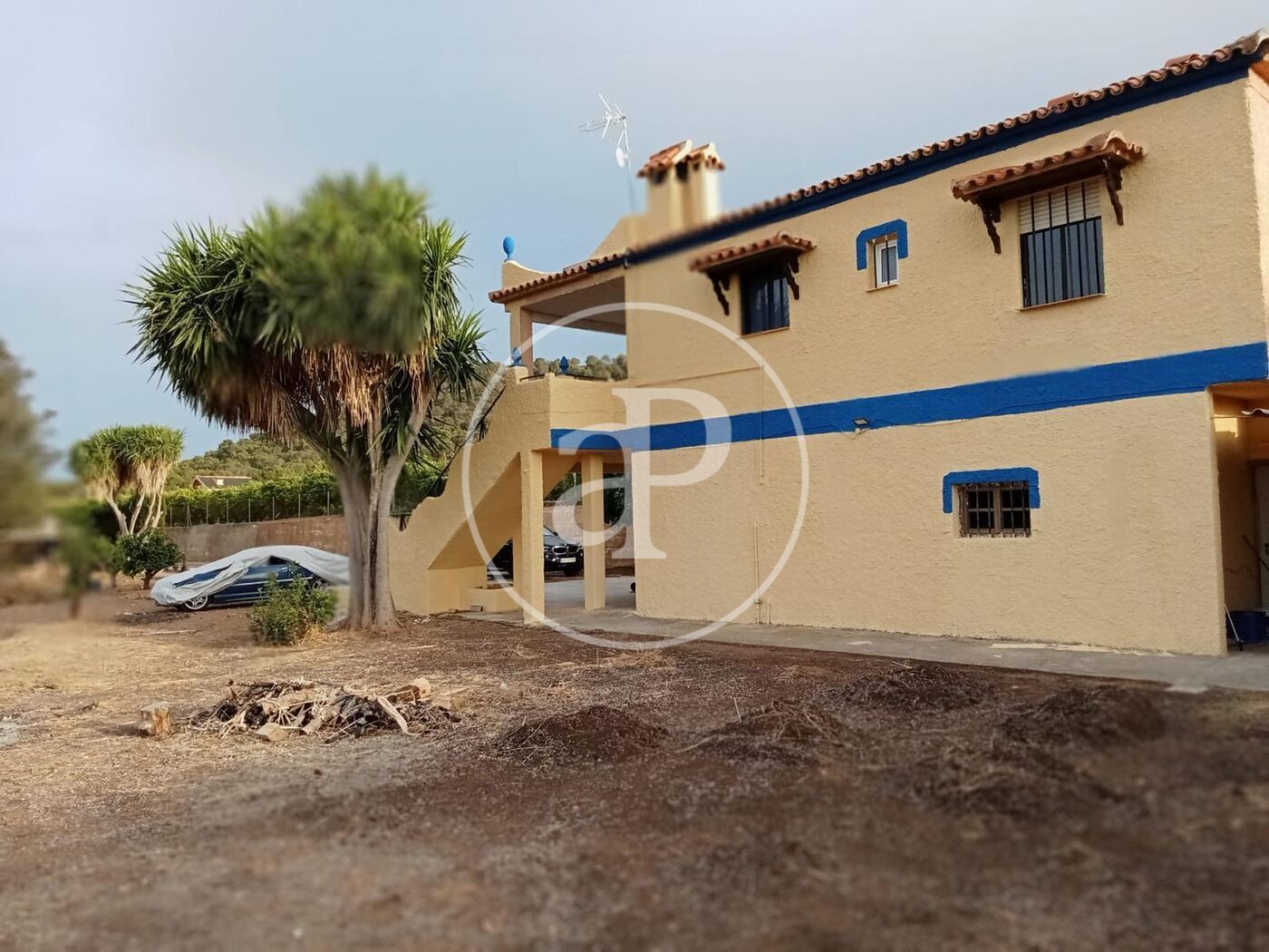 Exterior view of House or chalet for sale in Vilamarxant  with Air Conditioner, Private garden and Storage room