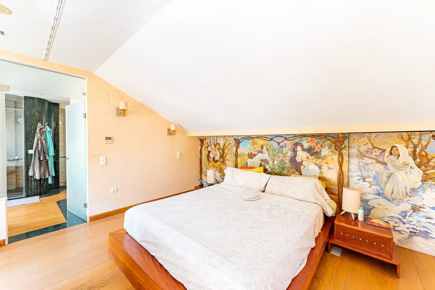 Habitación de Casa o chalet en venta en Nuevo Baztán con Aire acondicionado, Jardín privado y Terraza