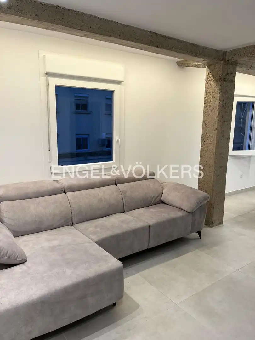 Wohnzimmer von Wohnung zur Miete in Valencia mit Klimaanlage und Heizung
