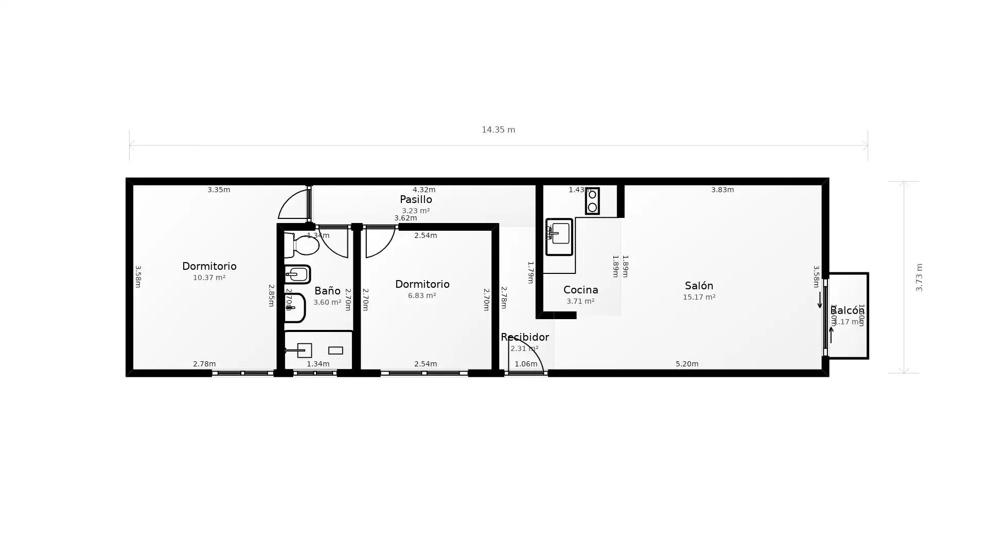Piso en venta en Camas, Sevilla