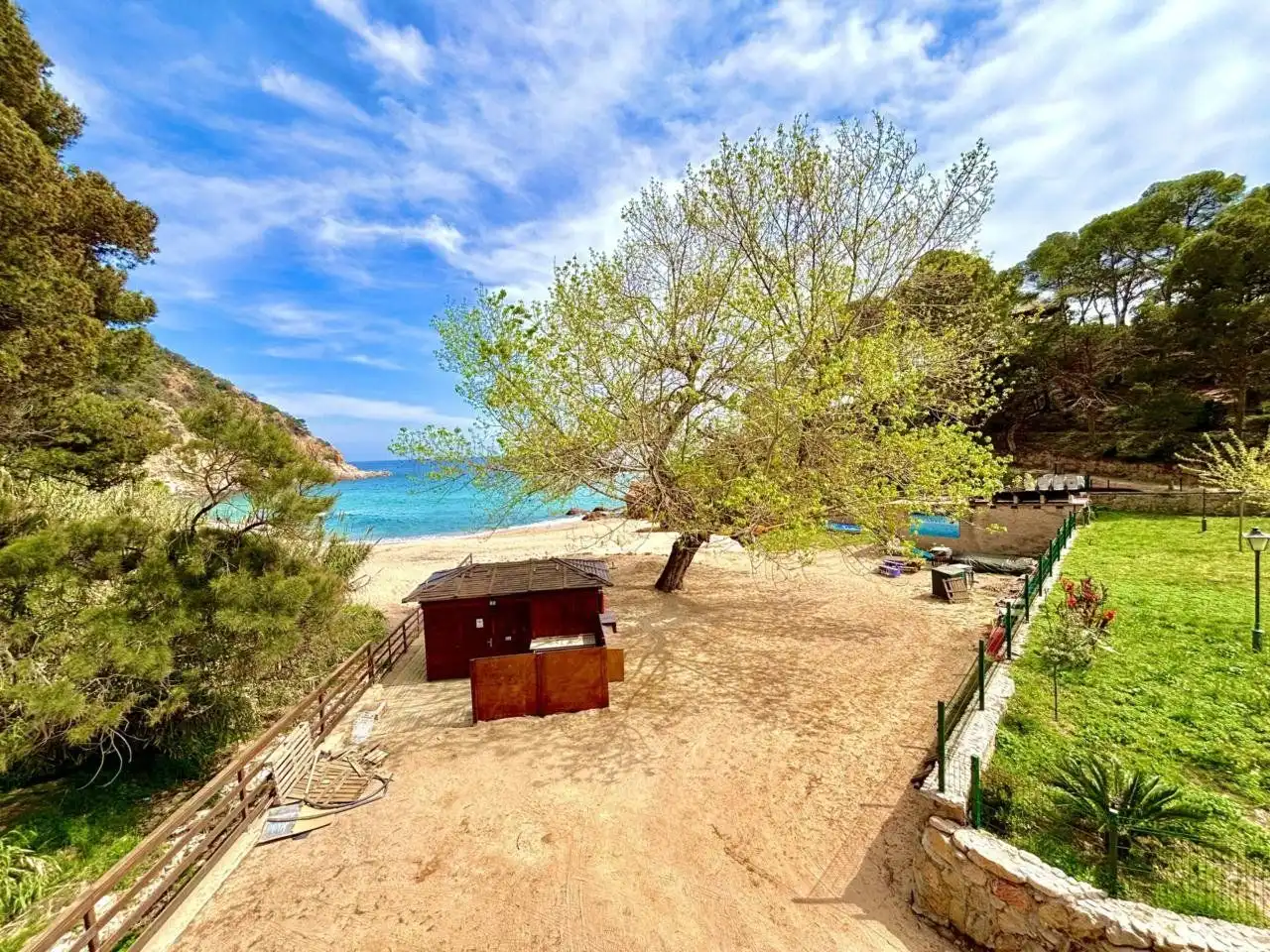 Vista exterior de Piso en venta en Santa Cristina d'Aro con Terraza