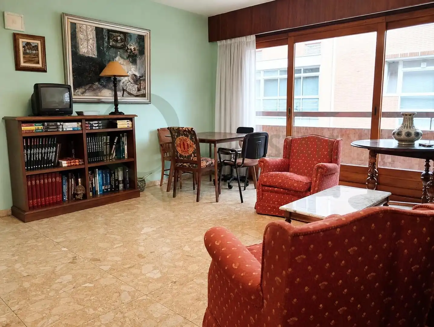 Sala de estar de Piso en venta en Alicante / Alacant con Aire acondicionado y Balcón