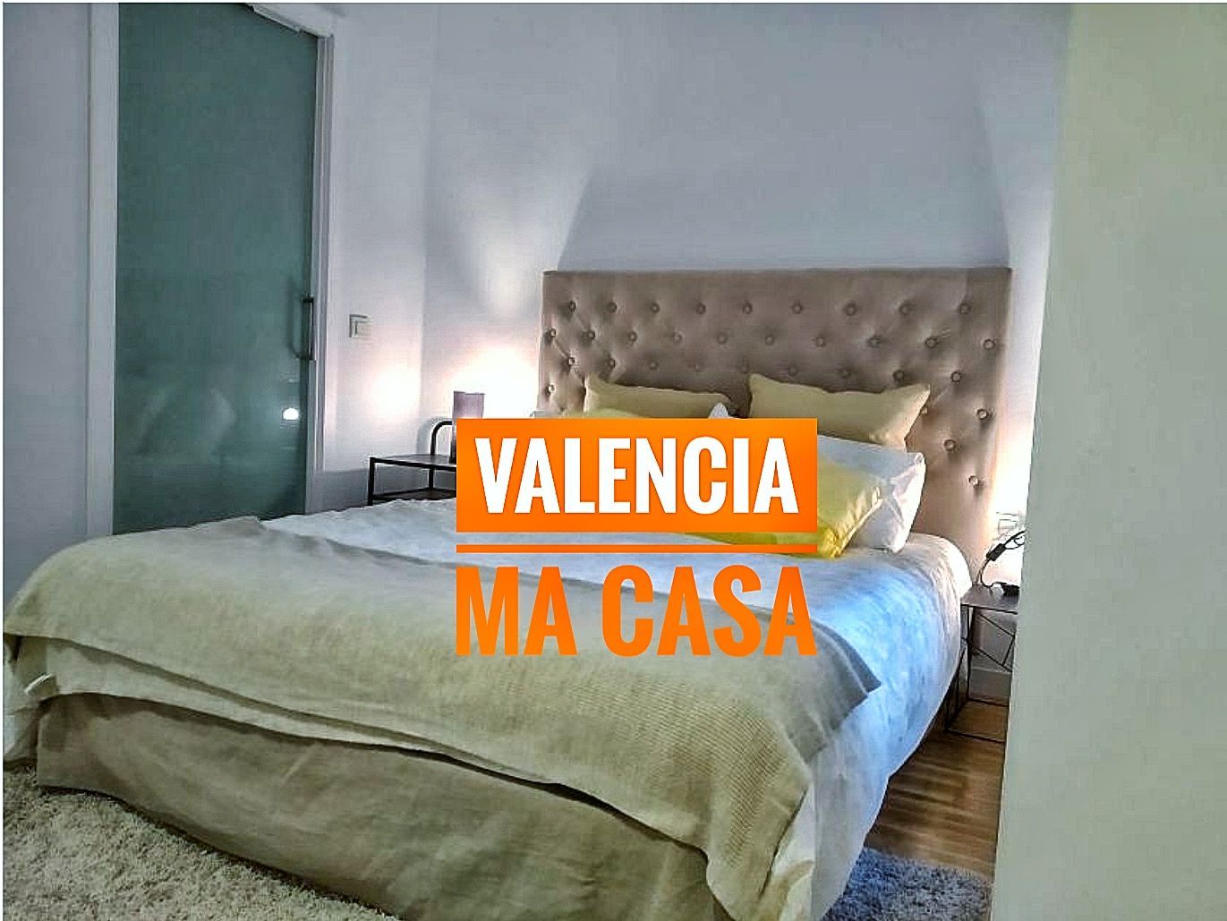 Bedroom of Study to rent in  Valencia Capital  with Air Conditioner, Heating and Private garden