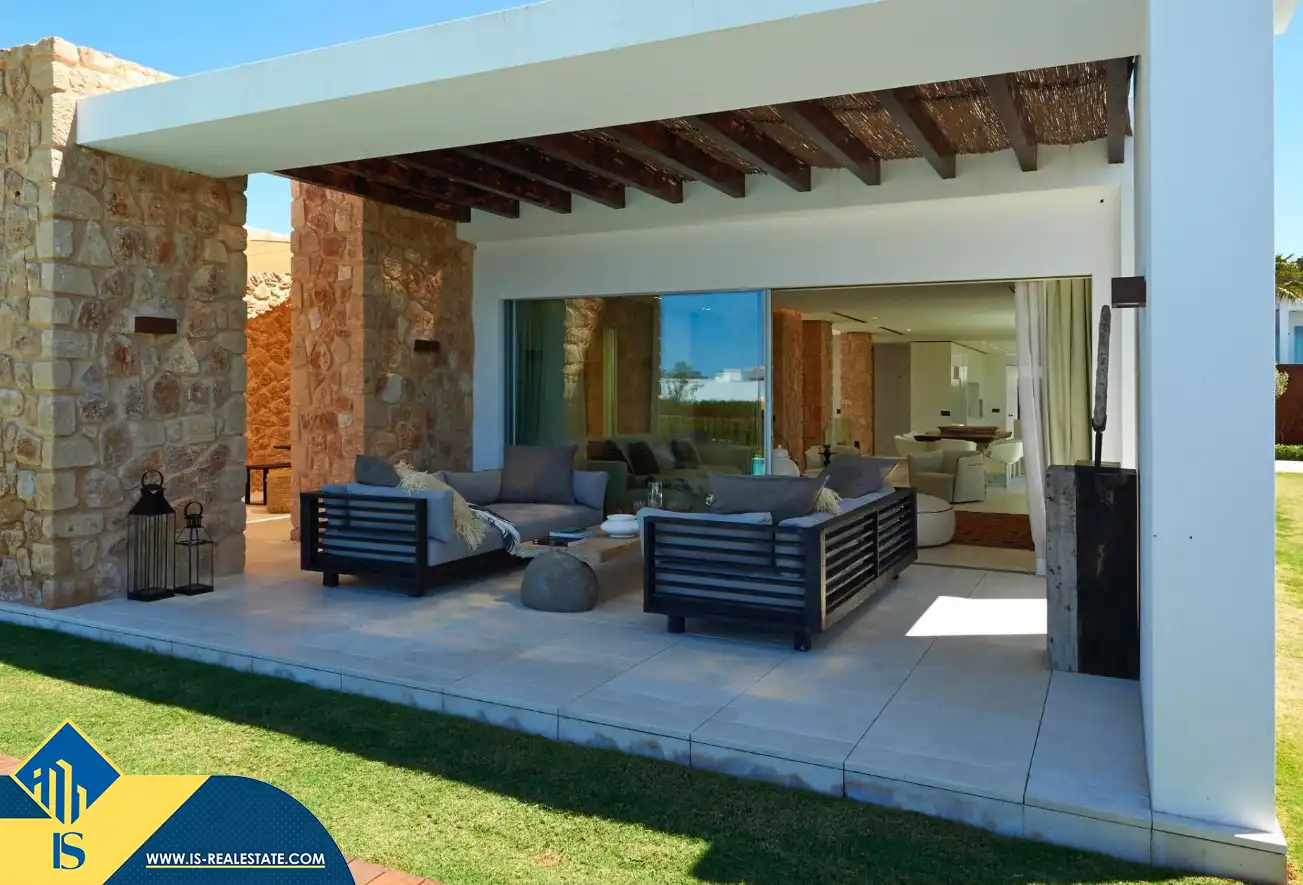 Terrassa de Casa o xalet en venda en Sant Josep de sa Talaia amb Aire condicionat, Calefacció i Jardí privat