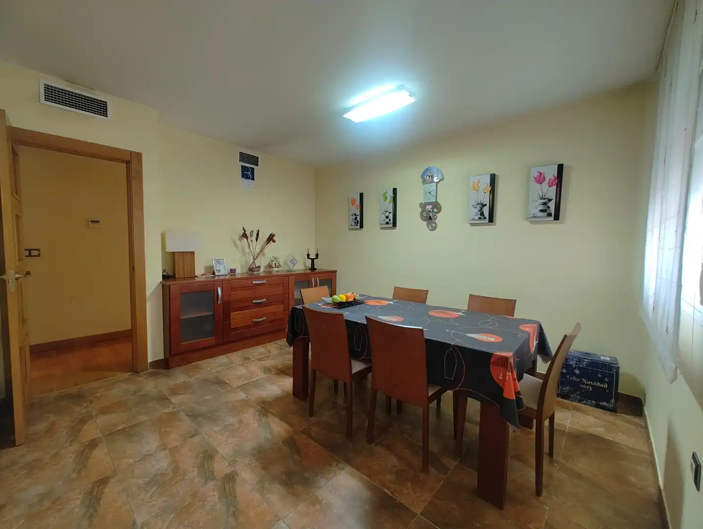 Menjador de Casa adosada en venda en Las Torres de Cotillas amb Aire condicionat, Calefacció i Parquet