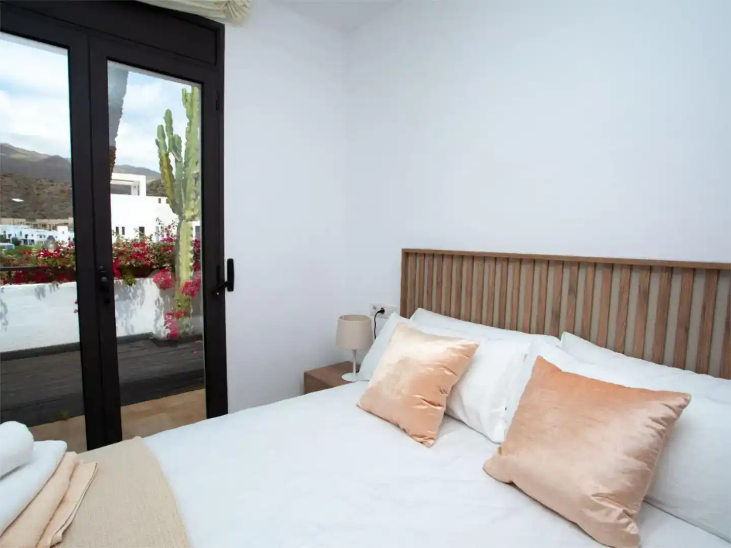 Bedroom of Flat for sale in Mojácar  with Air Conditioner, Swimming Pool and Balcony