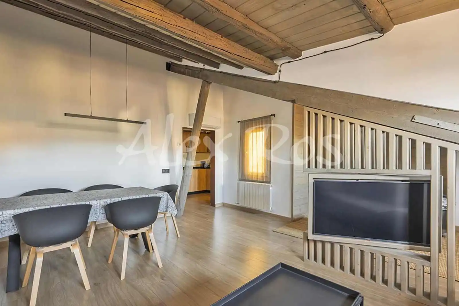 Sala de estar de Ático en venta en Puigcerdà con Aire acondicionado y Calefacción