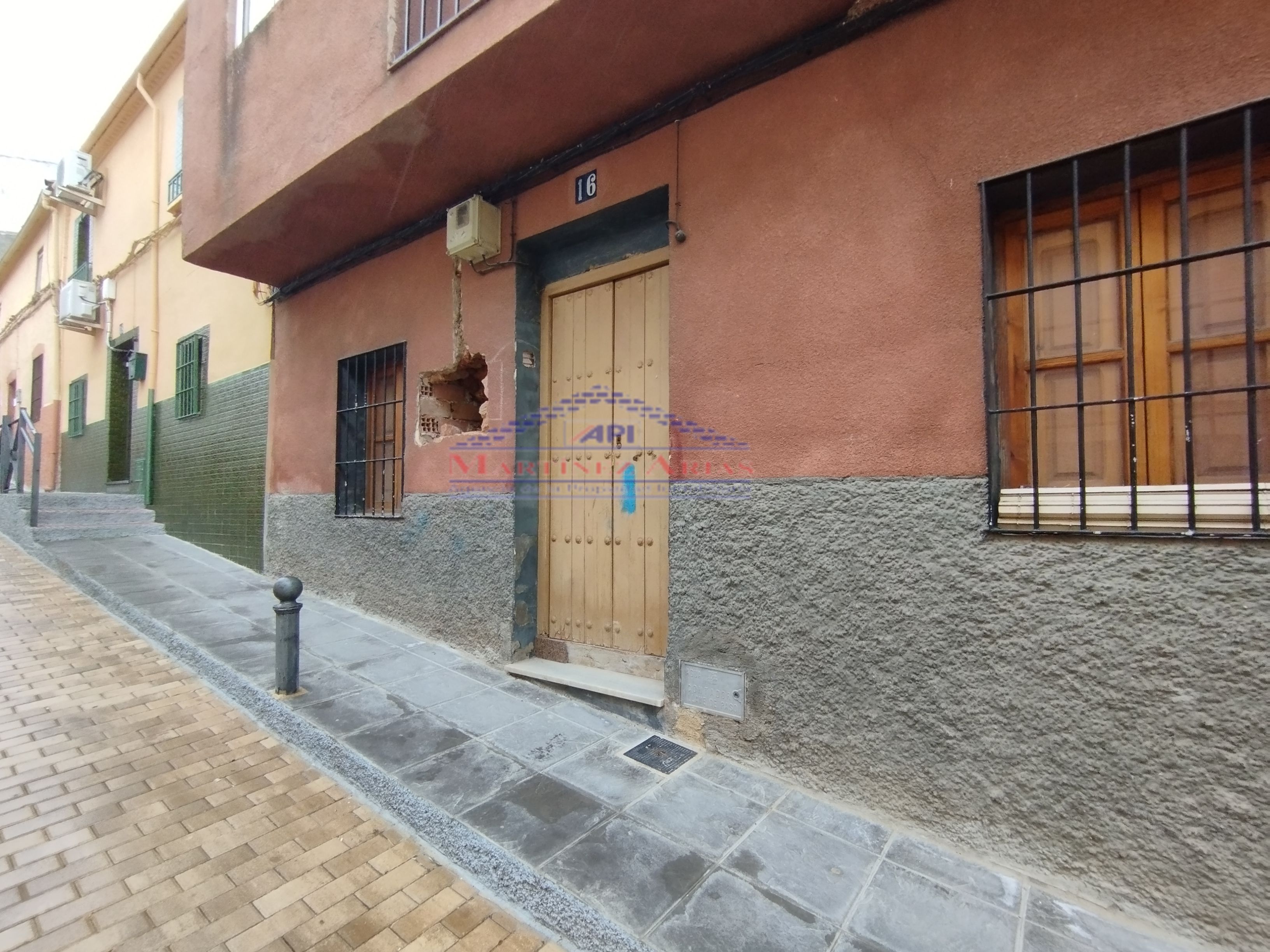 Exterior view of Single-family semi-detached for sale in Navas de San Juan  with Terrace, Storage room and Balcony