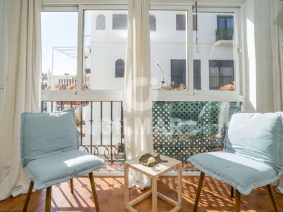 Balcony of Flat for sale in Manilva  with Air Conditioner