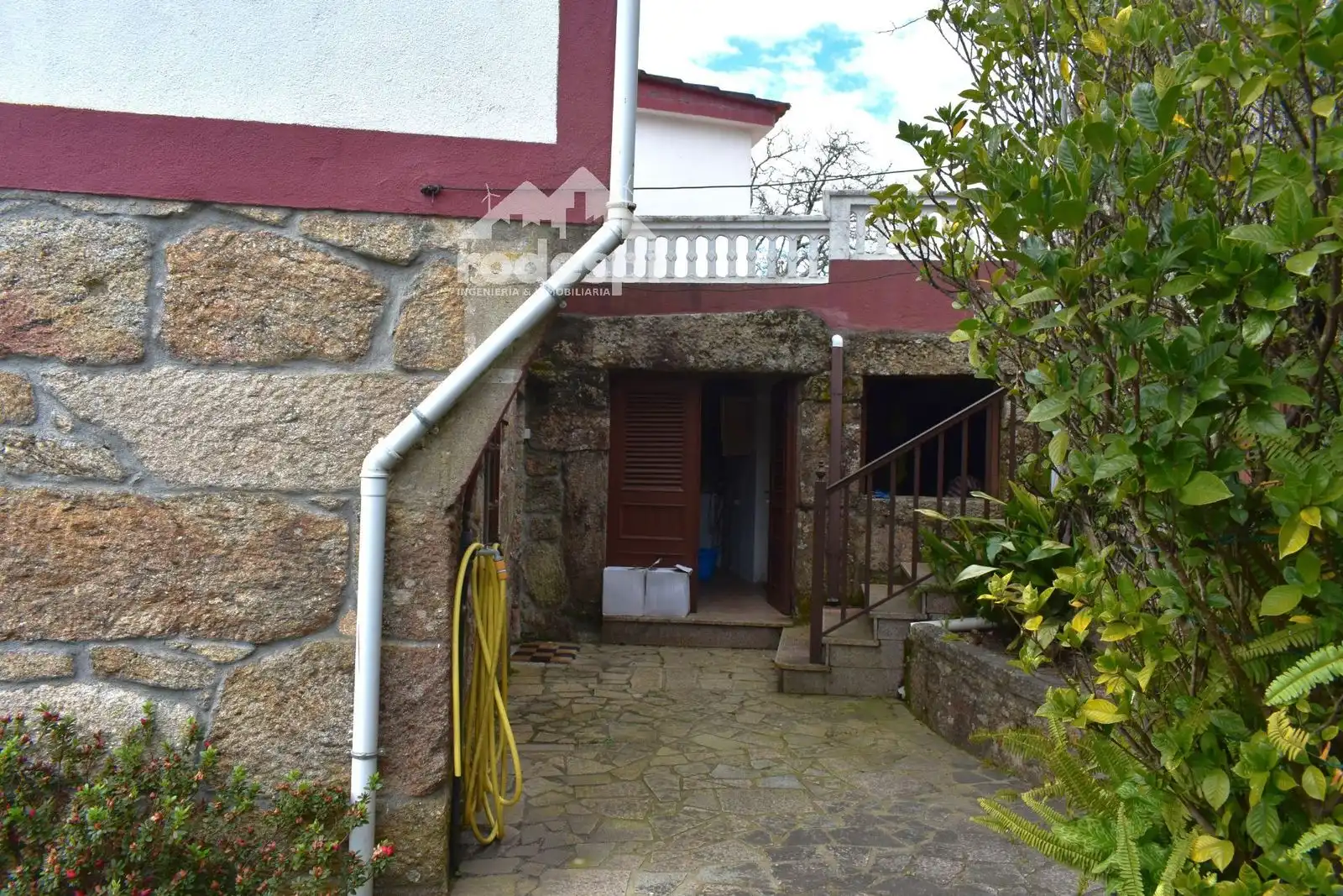 Exterior view of Houses for sale in Crecente  with Heating, Terrace and Storage room