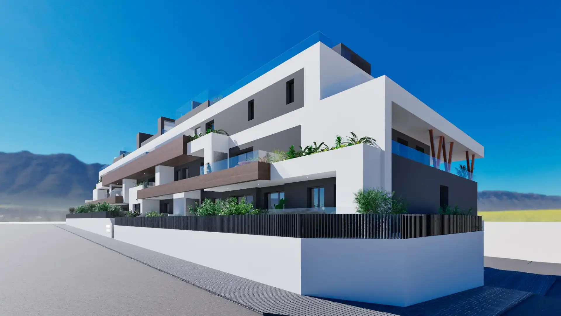 Vista exterior de Ático en venta en Benijófar con Terraza, Piscina y Amueblado