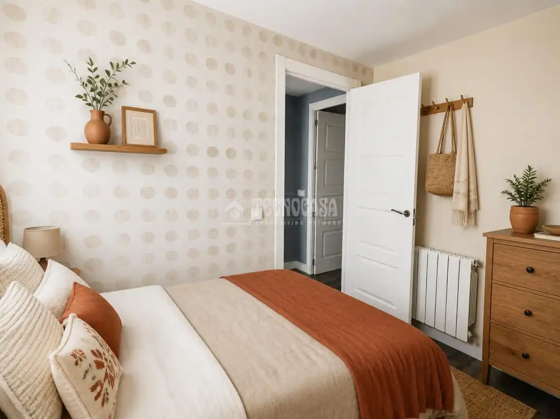 Bedroom of Attic for sale in Madrid  with Air Conditioner, Heating and Terrace