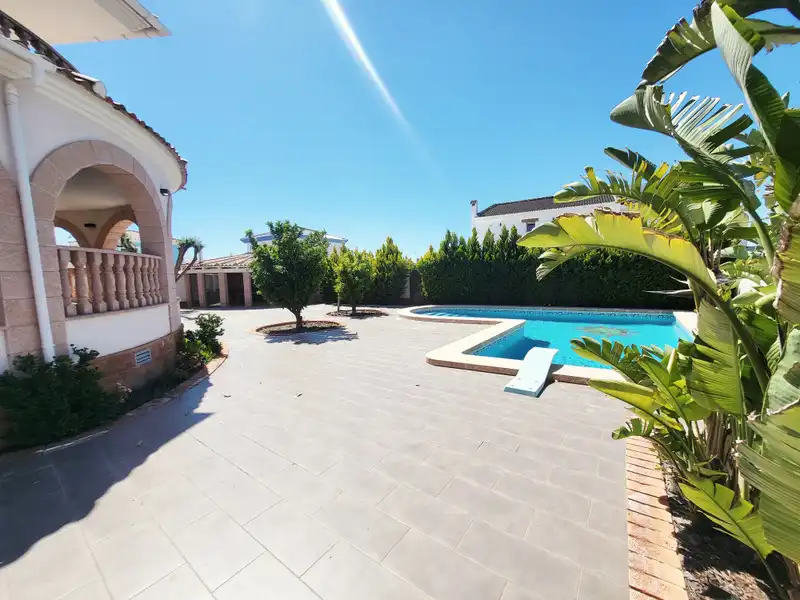 Exterior view of Houses for sale in Rojales  with Terrace, Storage room and Swimming Pool