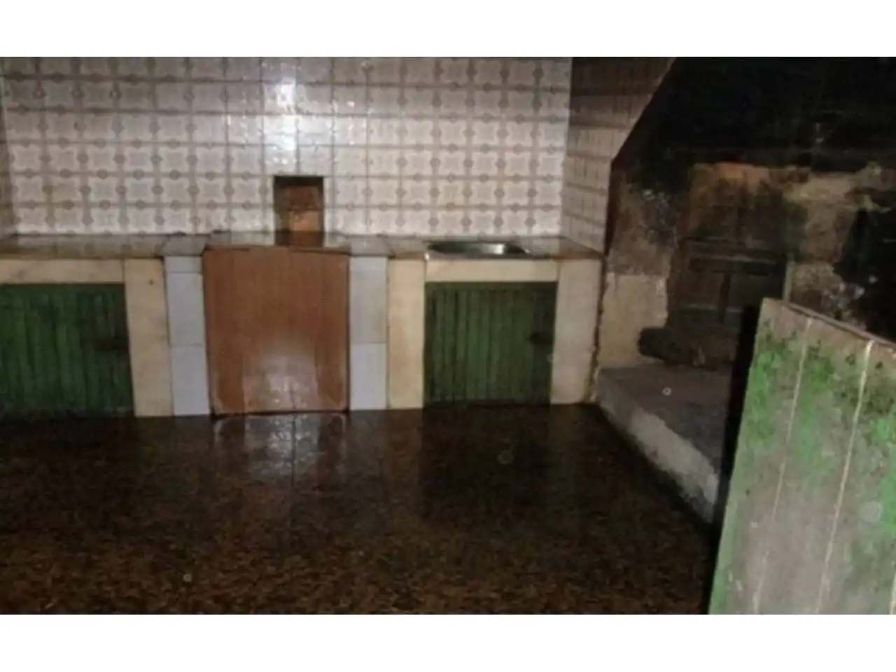 Cuina de Casa o xalet en venda en A Cañiza   amb Terrassa