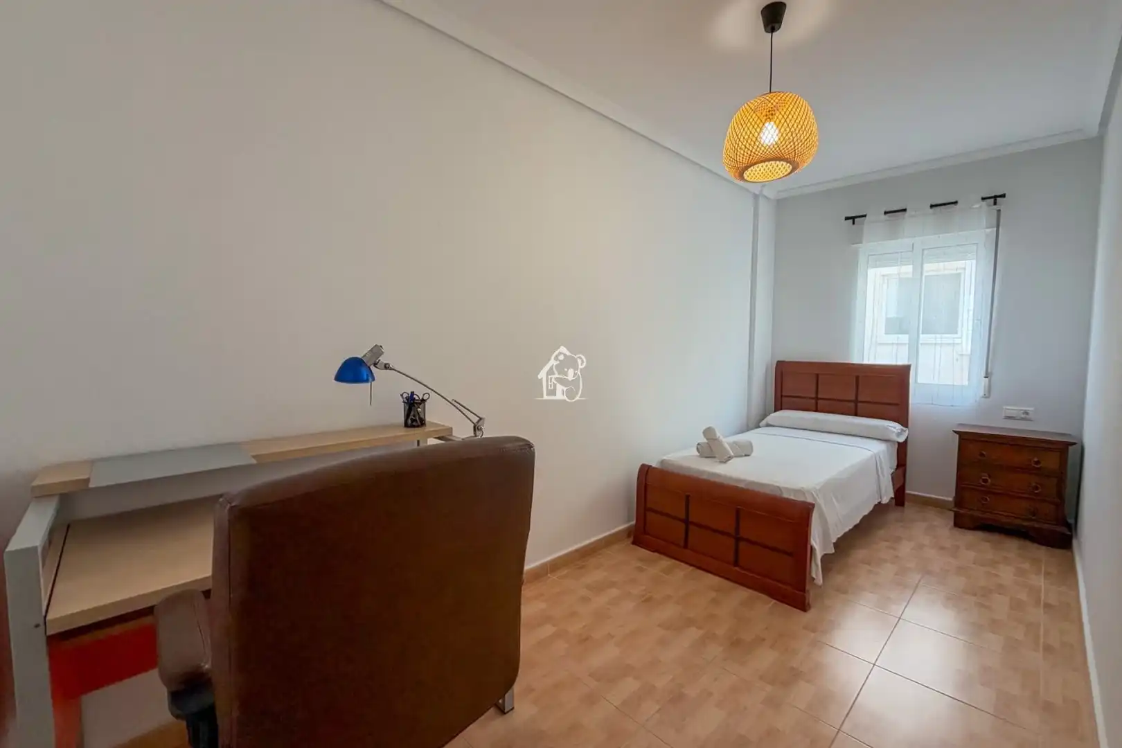Bedroom of Apartments for rent in Torrevieja  with Air Conditioner, Terrace and Furnished