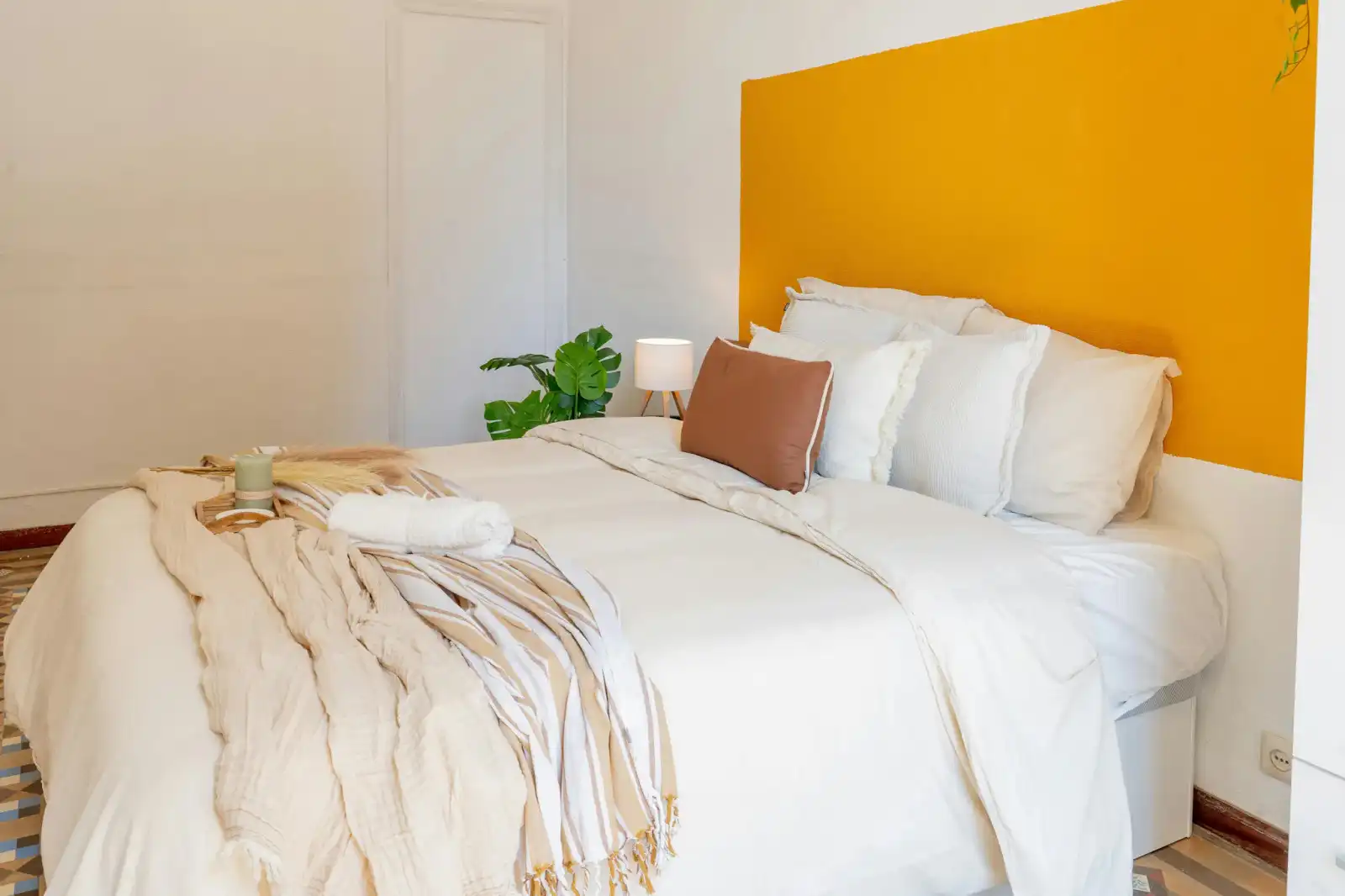 Schlafzimmer von Wohnung zur untervermieten in Eixample