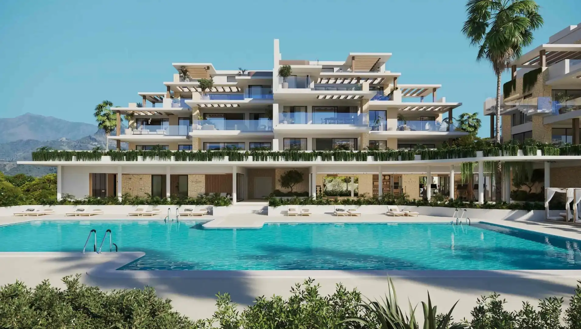 Penthouse with pool for sale in Selwo, imagen 2