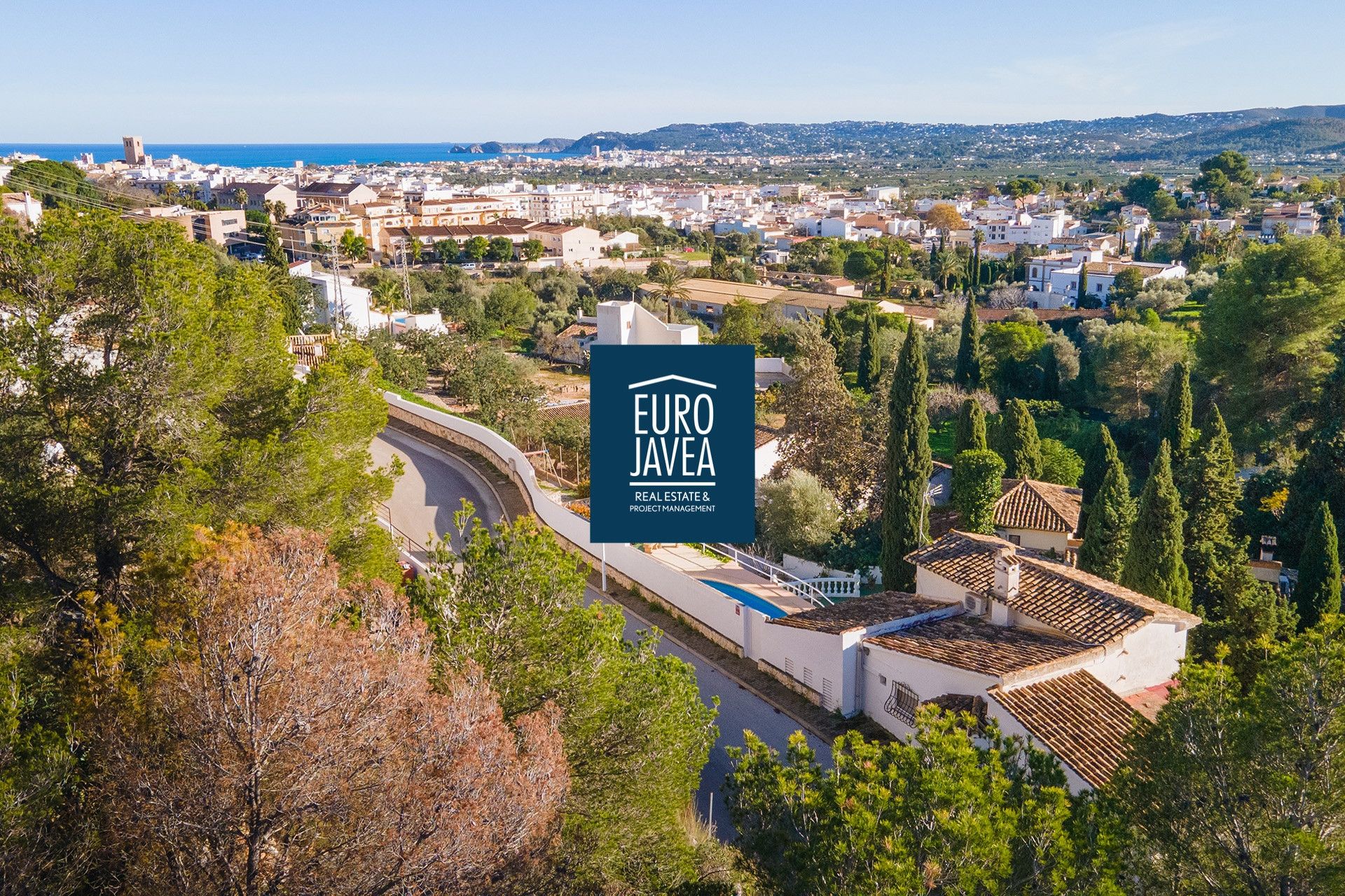 Exterior view of House or chalet for sale in Jávea / Xàbia  with Air Conditioner, Private garden and Terrace