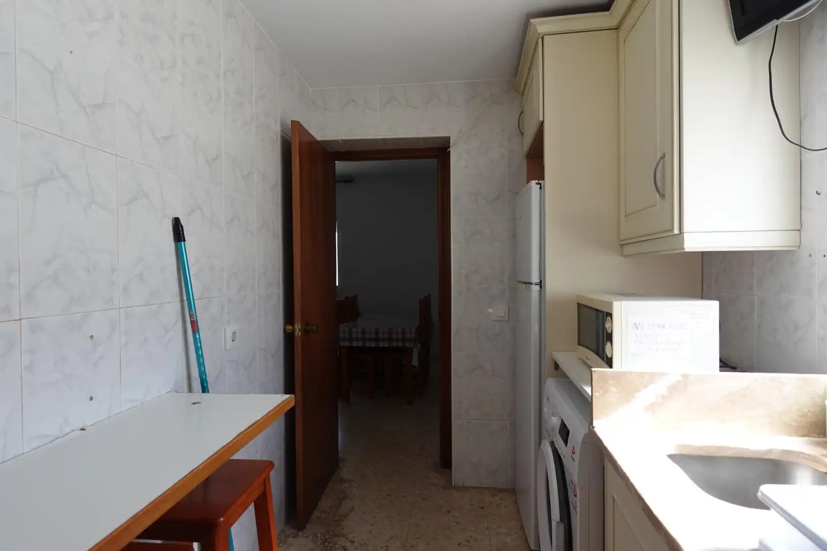 Cuina de Pis de lloguer en San Fernando amb Calefacció